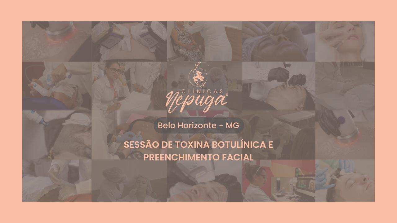 Sessão de toxina botulinica e preenchimento em Belo Horizonte