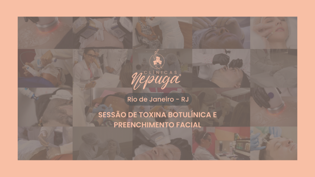 Sessão de toxina botulinica e preenchimento no Rio de Janeiro